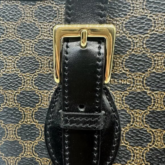 Celine - Rare Vintage Macadam Small Tote Bag - Picture 6 of 10